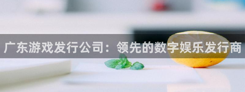 蓝狮在线平台代理开号：广东游戏发行公司：领先的数字娱乐发行商