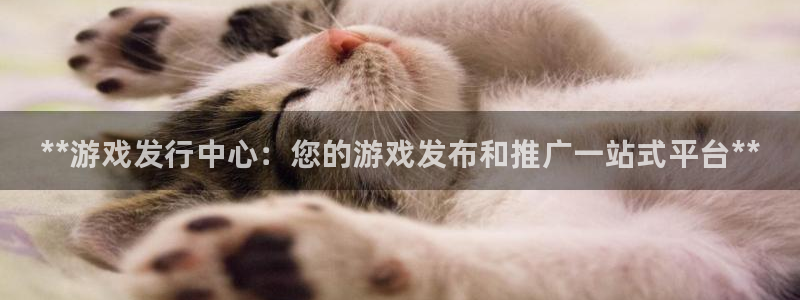 蓝狮在线注册平台是什么软件：**游戏发行中心：您的游戏发布和推广一站式平台**